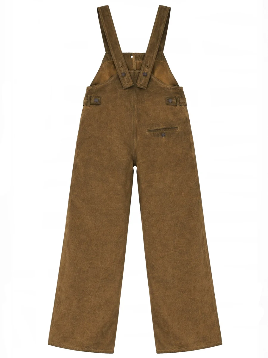 UMA WANG COTTON PANDA DUNGAREES - Image 3