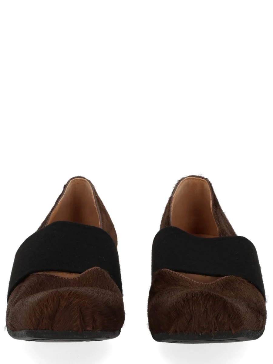 UMA WANG Square Toe Ballerina - Image 3