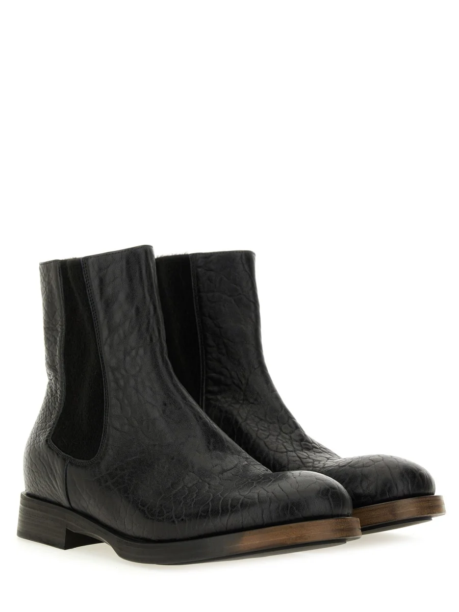UMA WANG Textured Chelsea Boots - Image 2