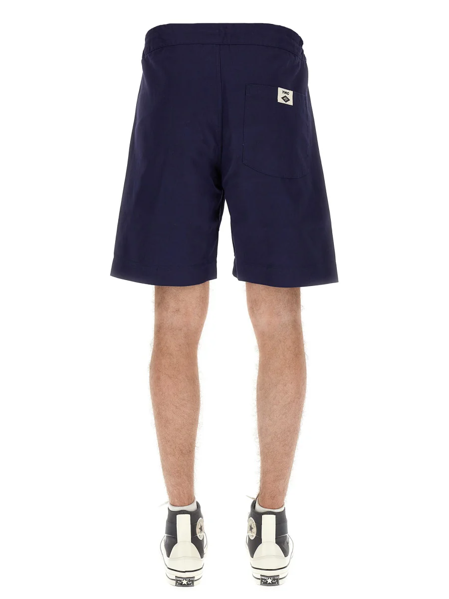 Umbro X Ymc Logo Patch Bermuda Shorts - Image 4
