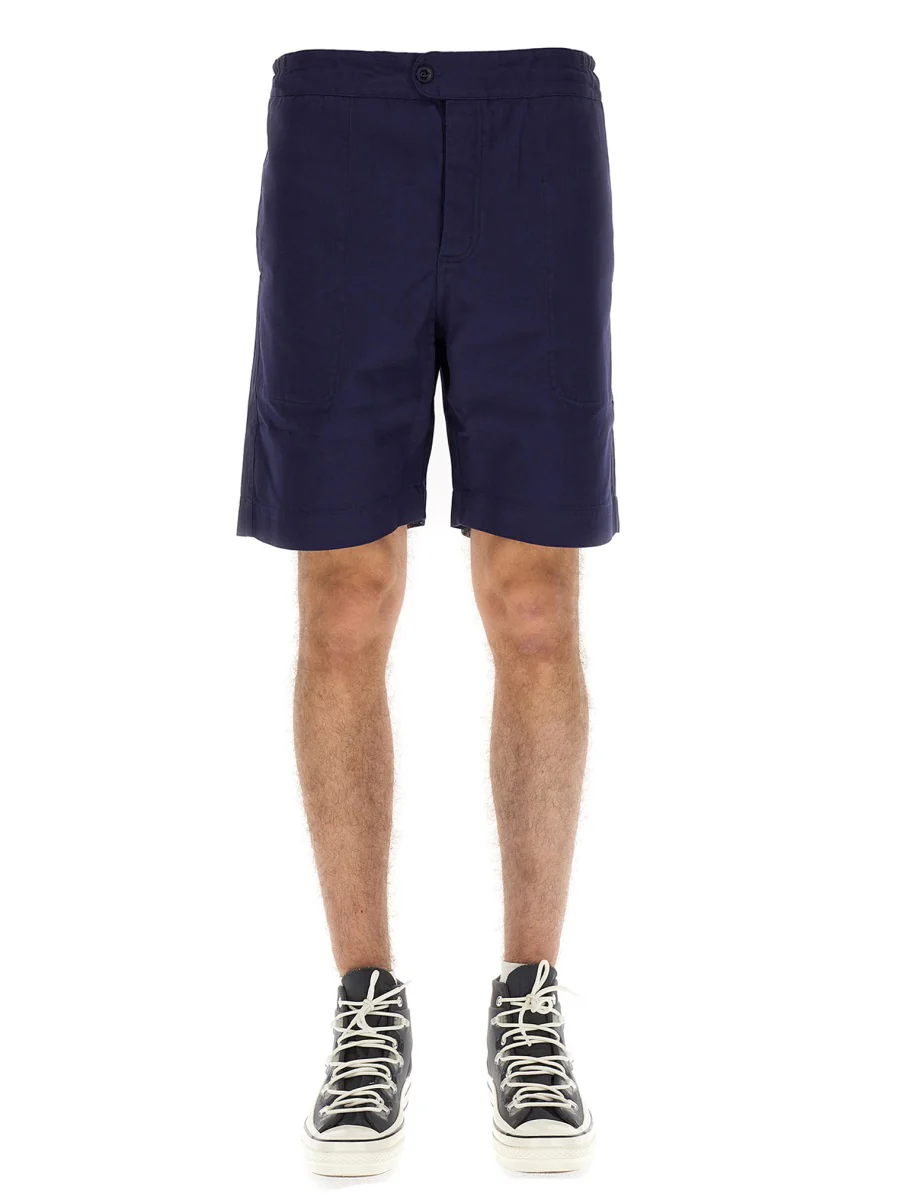 Umbro X Ymc Logo Patch Bermuda Shorts - Image 5