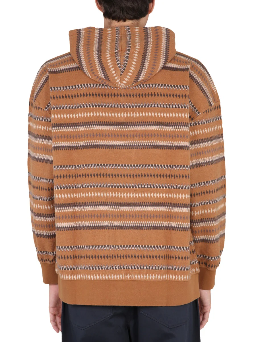 Universal Works Classic Men's Hoodie with Drawstring - Image 3