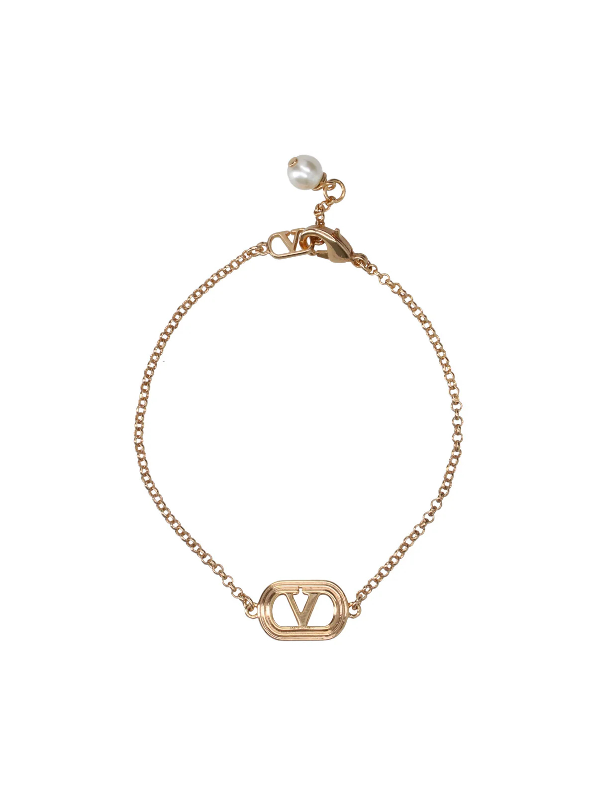 Valentino Garavani Bronze-Tone Jewelry Necklace for Women