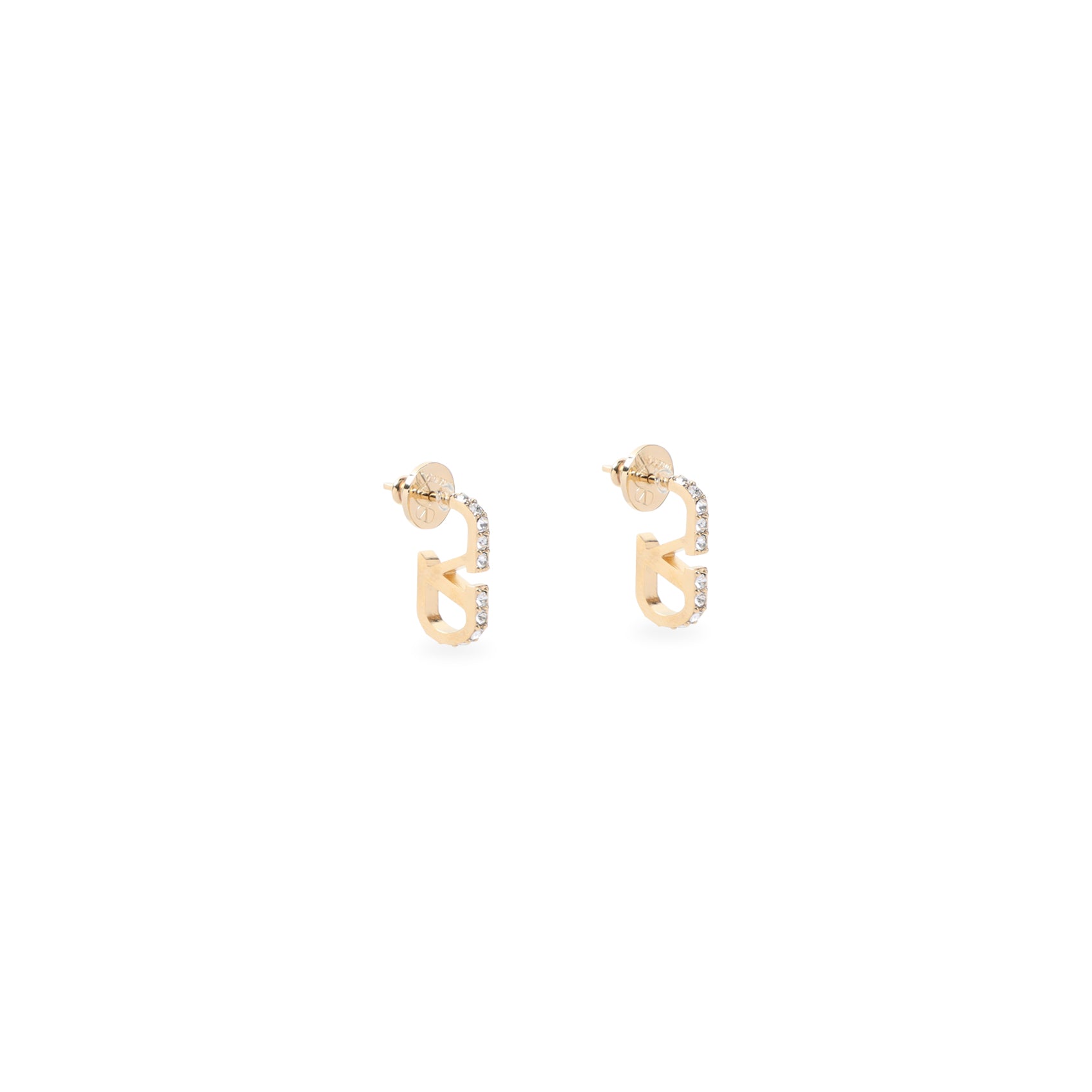 Valentino Garavani Bronze Tone Metal Earrings for Women - Image 2