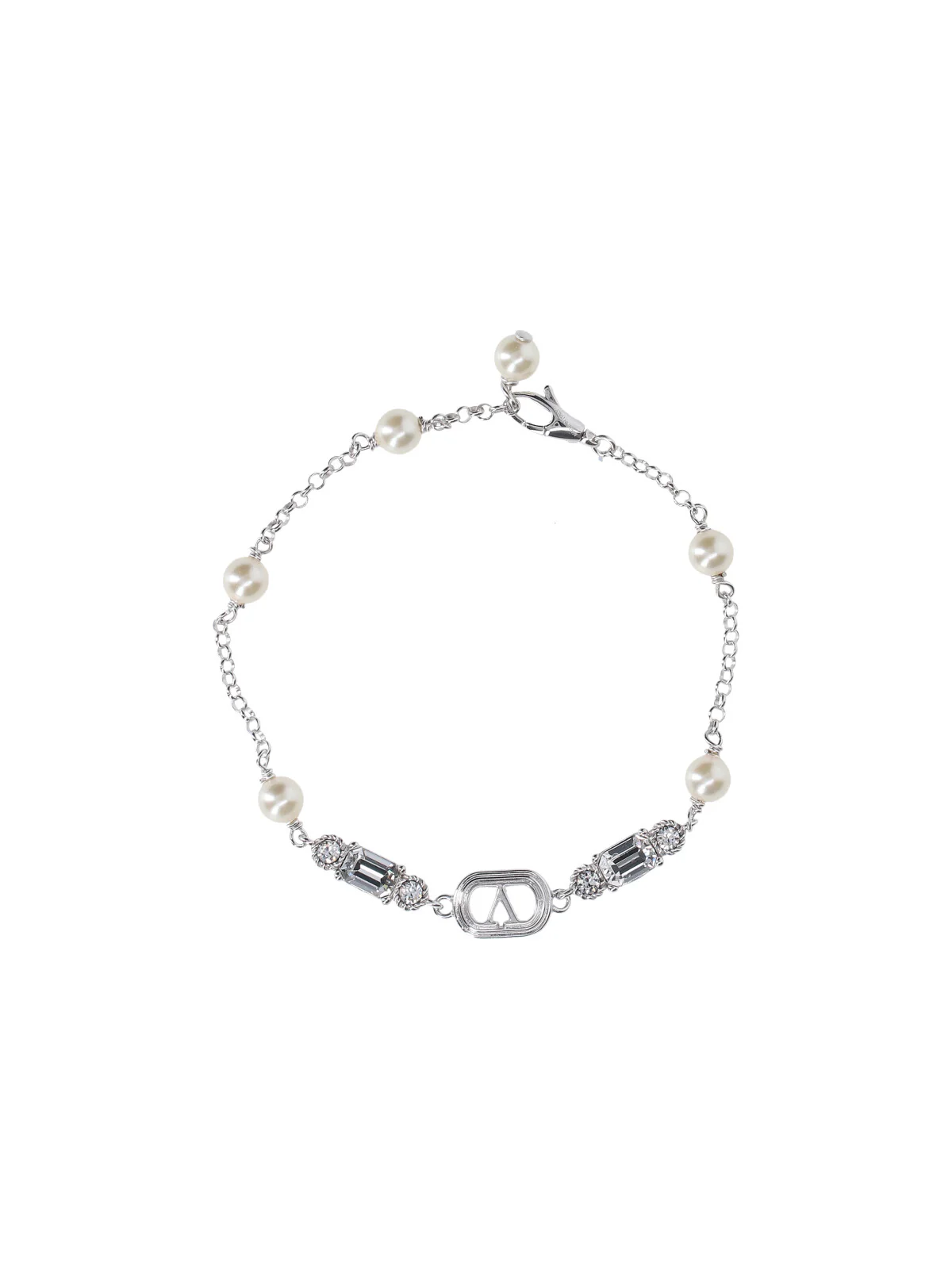 Valentino Garavani Elegant Adjustable Ovalette Bracelet (Size S & M)