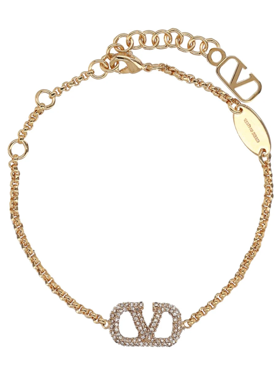 Valentino Garavani Elegant Brass Bracelet