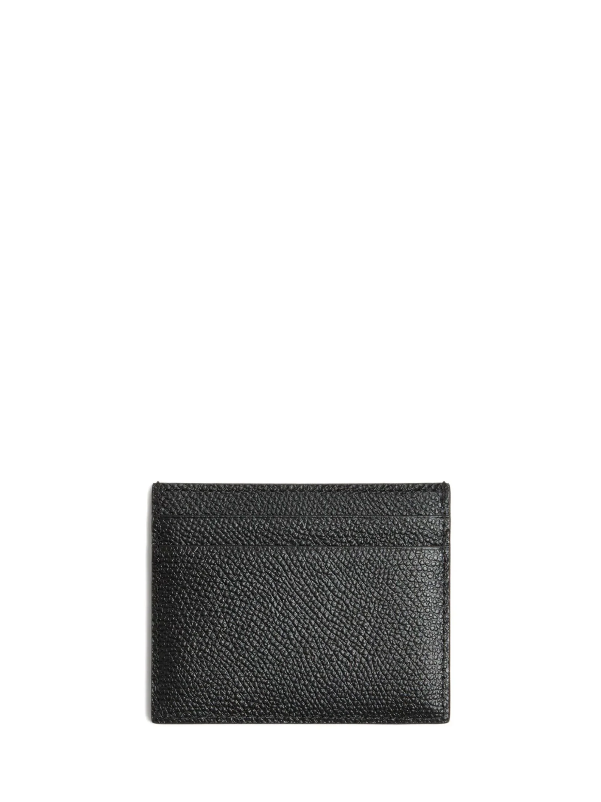 Valentino Garavani Mini Logo Detail Leather Card Holder - Image 5