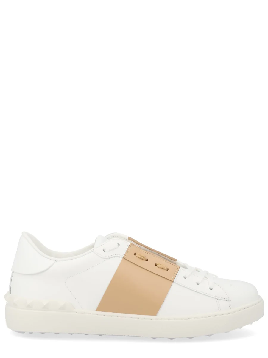 VALENTINO GARAVANI Open Leather Sneakers - Image 5