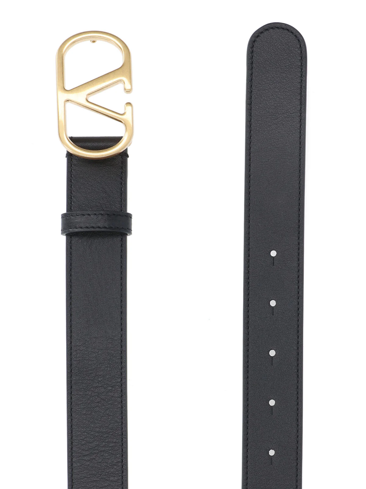 Valentino Garavani Unisex 100% Leather Belt - Image 2