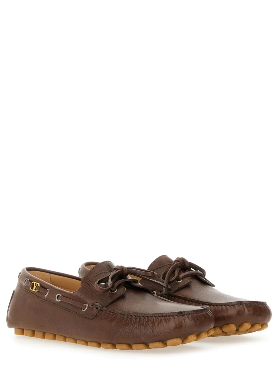 VALENTINO GARAVANI VLogo Signature Leather Loafers - Image 7
