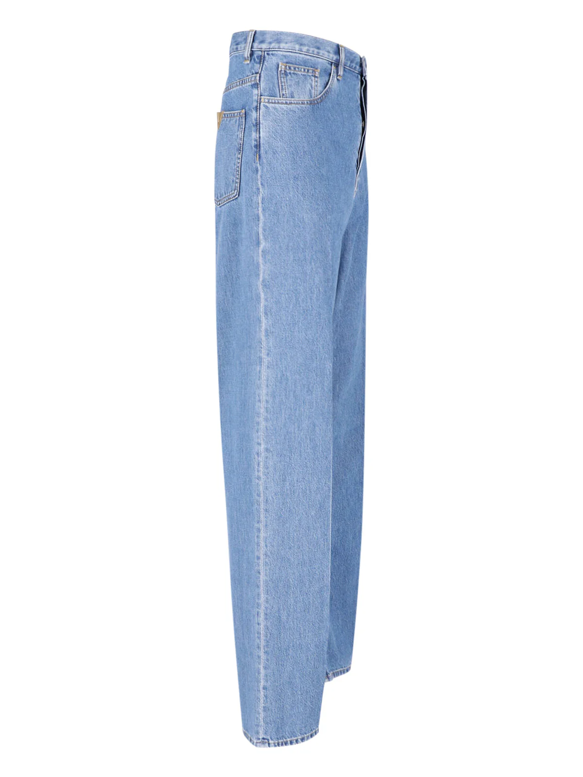 Valentino Men’s 100% Cotton Blue Jeans - Image 3