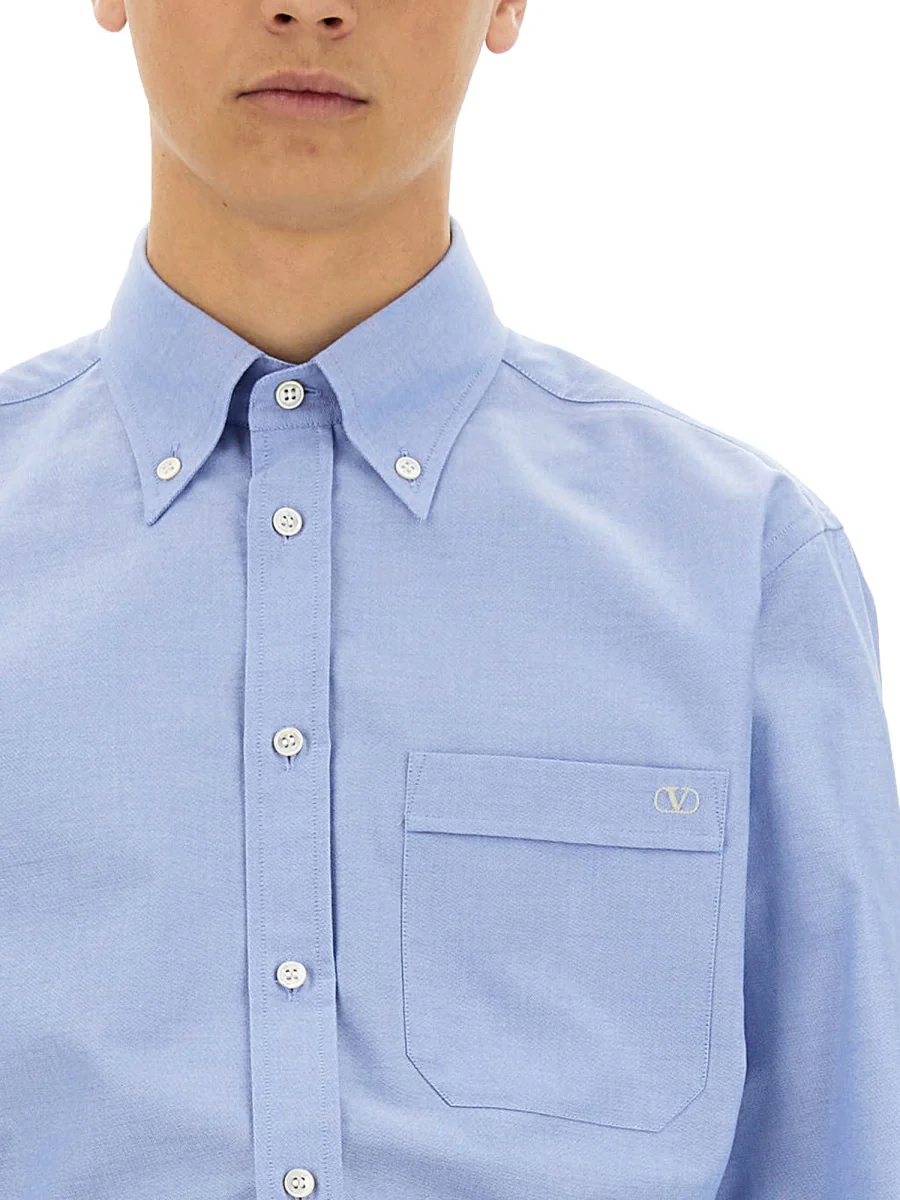 Valentino Vlogo Signature Shirt - Men's - Image 4