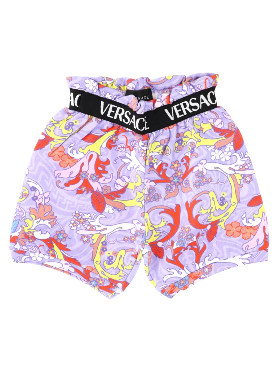 Versace Girls 100% Cotton Shorts