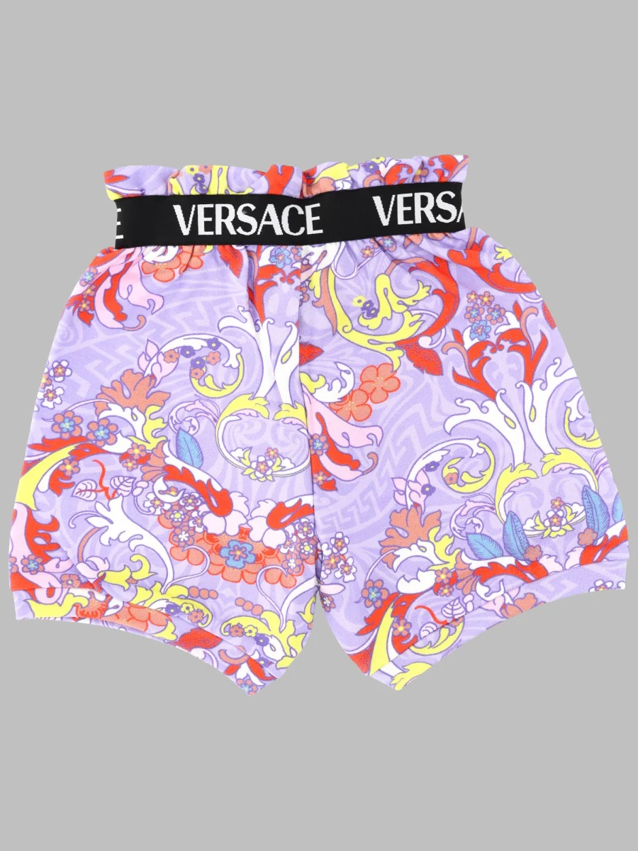 Versace Girls 100% Cotton Shorts - Image 3