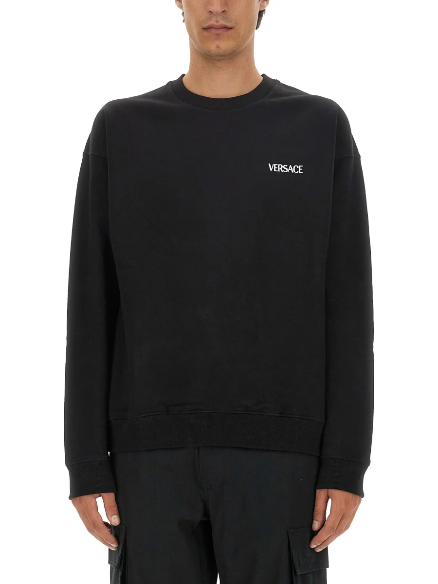 VERSACE Hills Cotton Sweatshirt