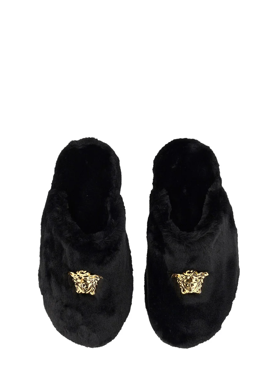 VERSACE Home Medusa Head Platform Slippers - Image 6