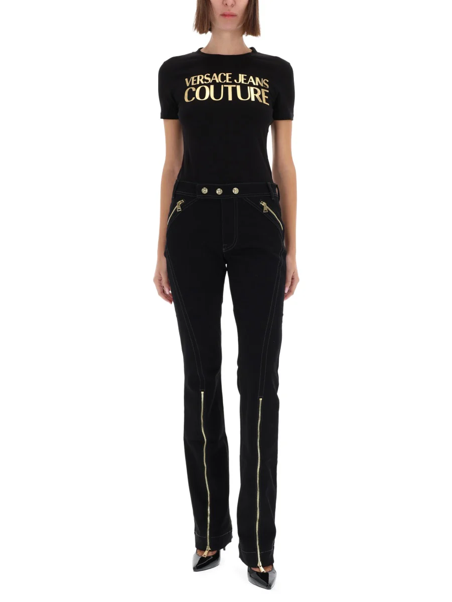 Versace Jeans Couture Chic Women's Couture T-Shirt - Image 2
