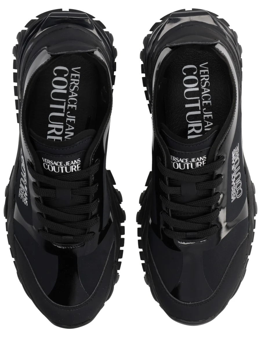 VERSACE JEANS COUTURE Logo-print Sneakers - Image 5