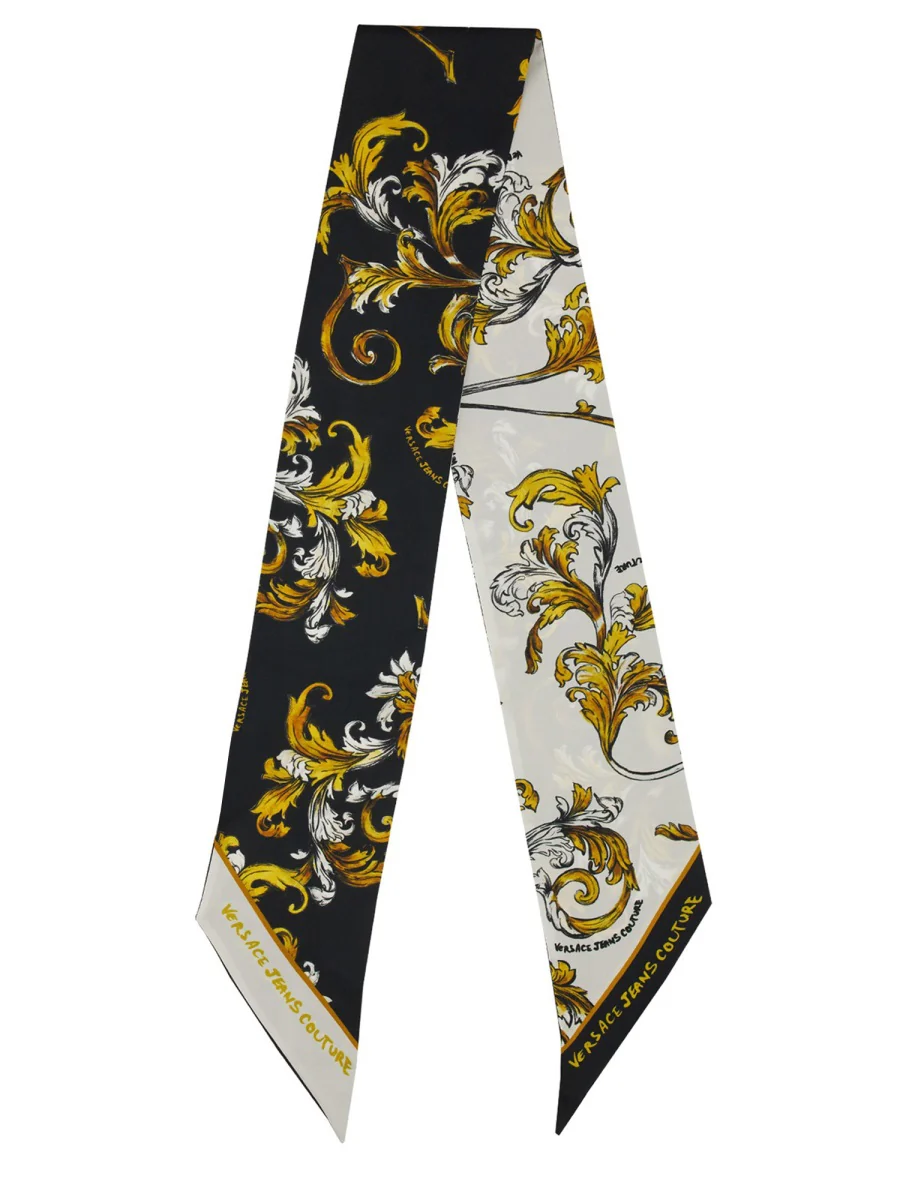 Versace Jeans Couture Women’s 150 cm x 22.5 cm 100% Silk Silk Scarf