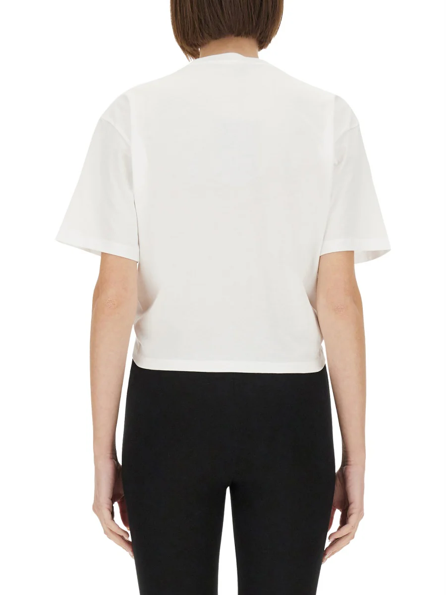 VERSACE Logo-embroidered T-shirt - Image 3