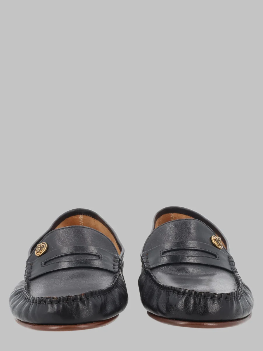 Versace Luxurious Goat Leather Loafers