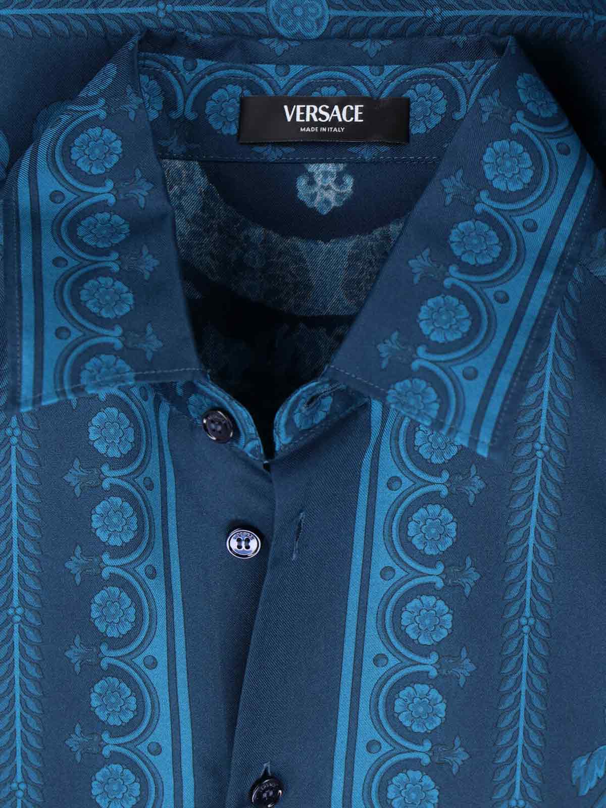 Versace Luxury 100% Silk Shirt for Men - Image 5