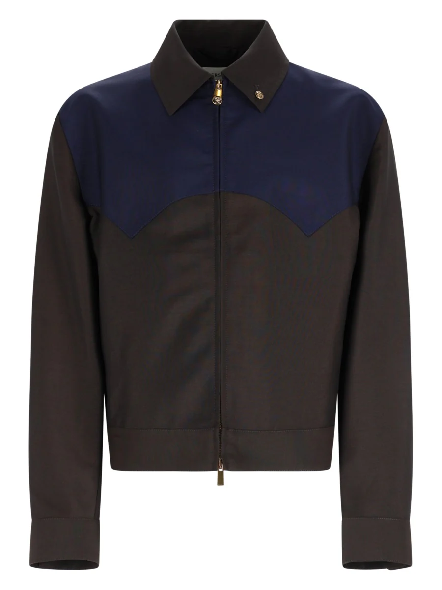 Versace Men's Mohair Blend Sports Jacket