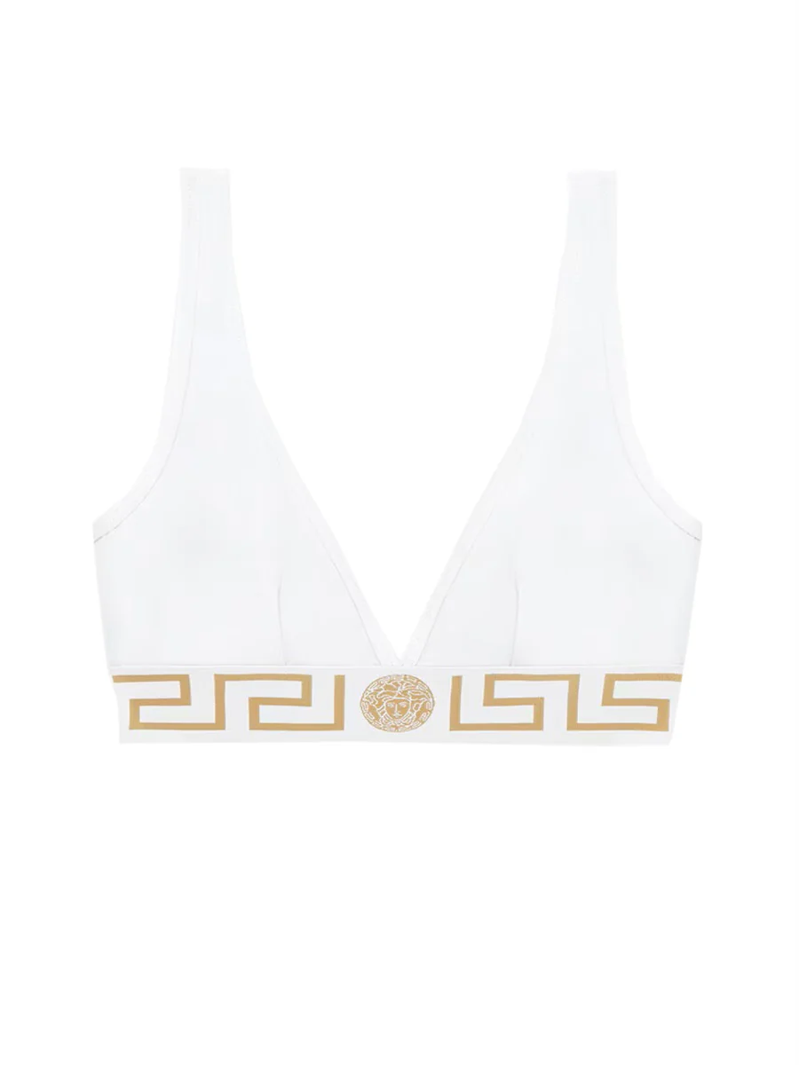 Versace Mini Top with Greek Design for Women - Image 2