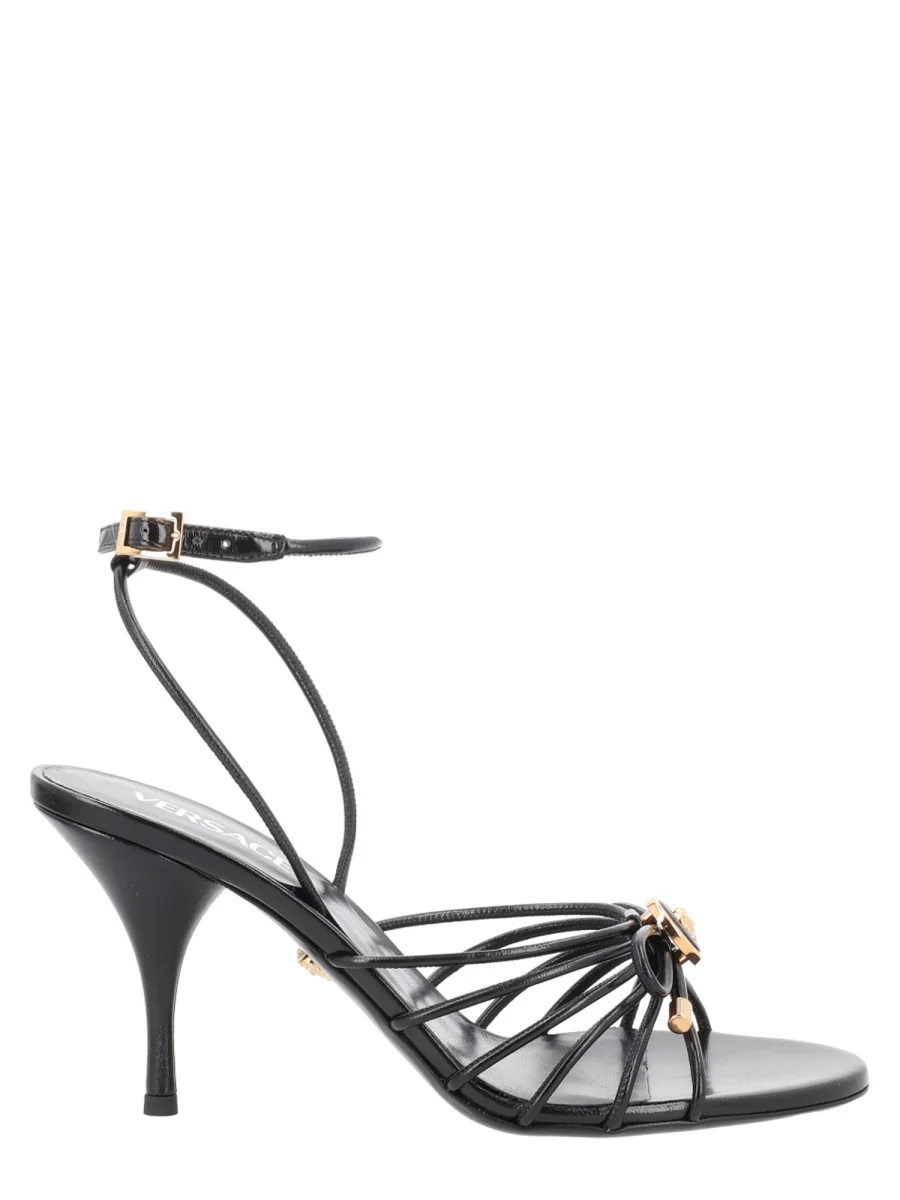 VERSACE Opera Bow Nappa Sandals 85 Mm - Image 3