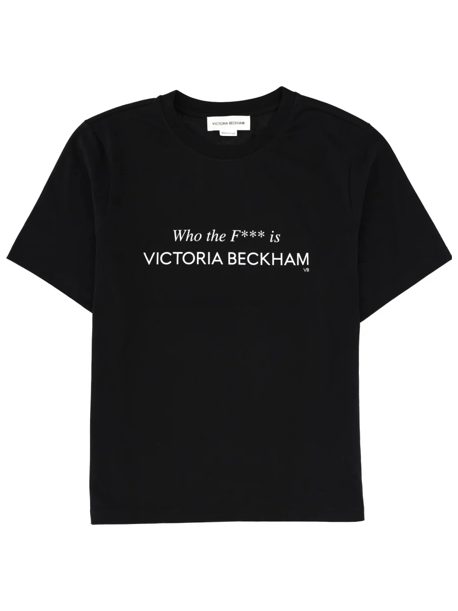 Victoria Beckham Luxury Organic Cotton T-Shirt for Women