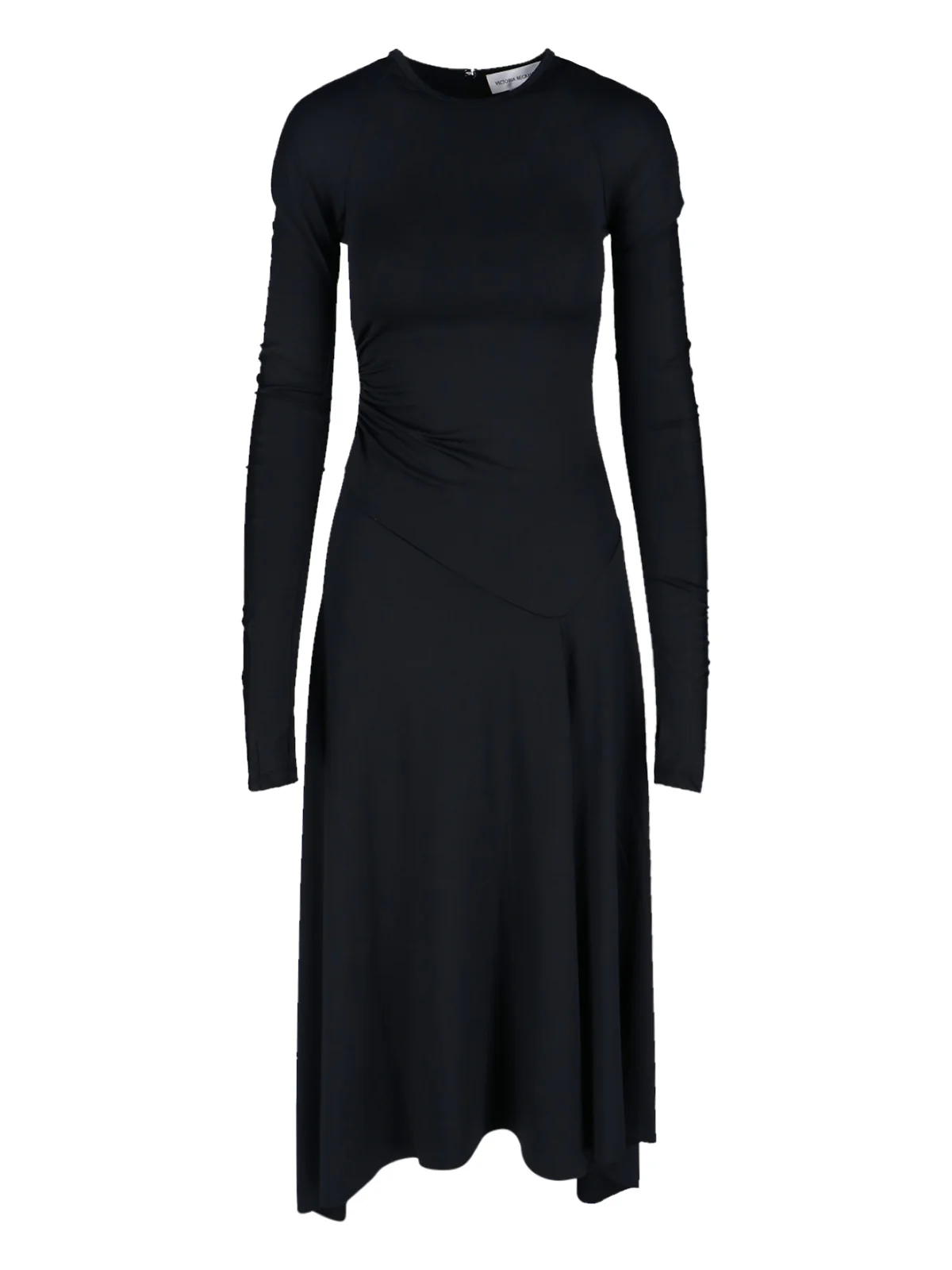 Victoria Beckham Sleek Fitted Stretch Dress