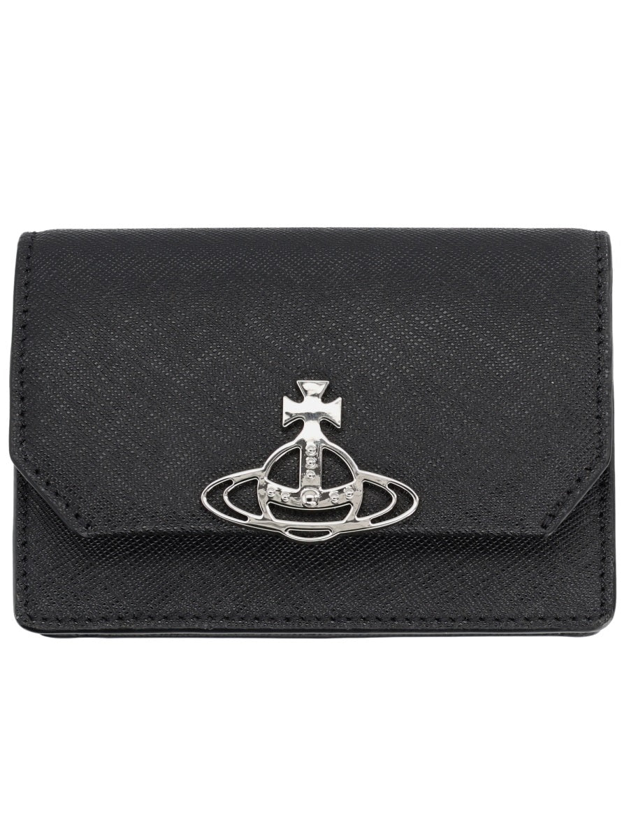 Vivienne Westwood Designer Cow Leather Wallet for Women - Image 4