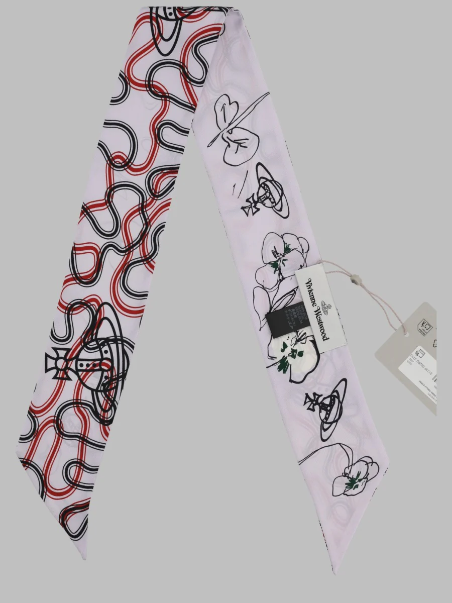 Vivienne Westwood Elegantly Crafted Silk Scarf - Image 2