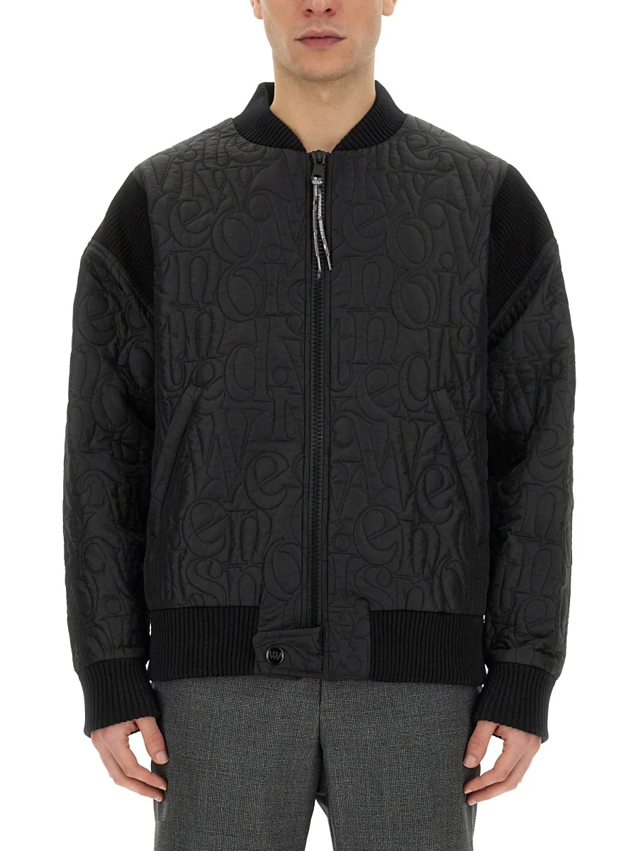 VIVIENNE WESTWOOD Nylon Bomber Casual Jacket
