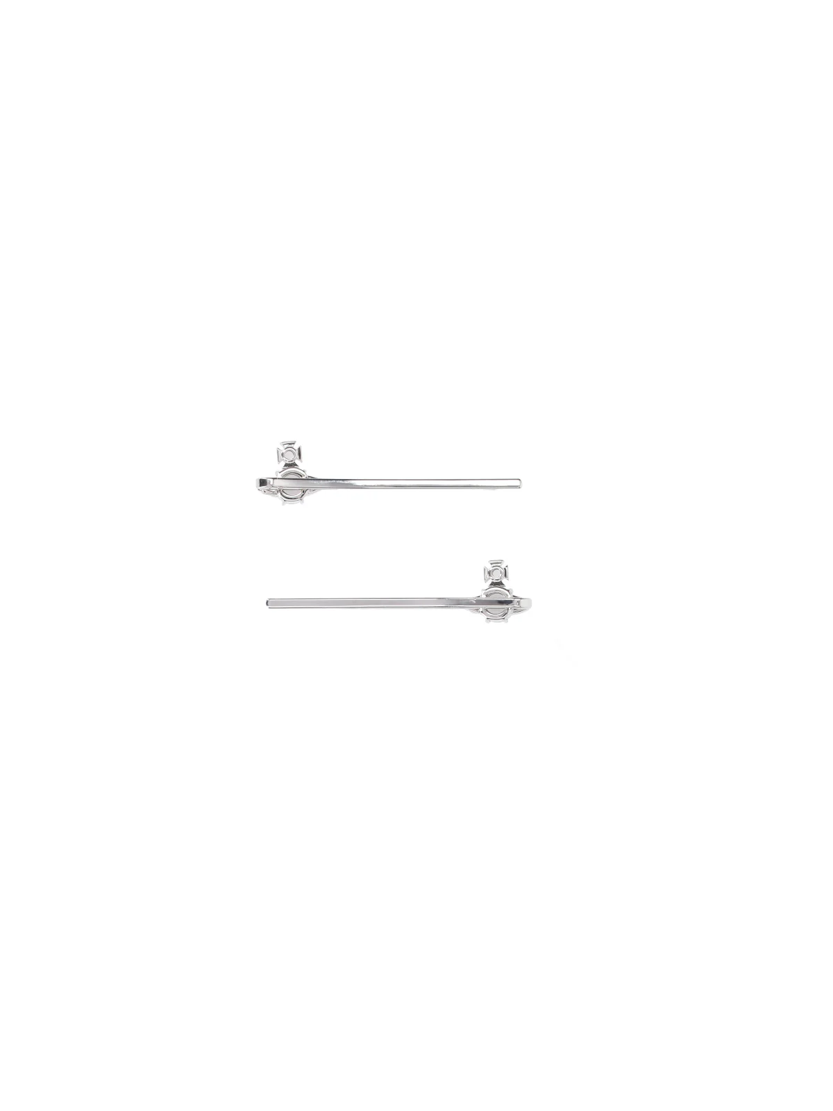 Vivienne Westwood Polished Brass Drop Earrings - Image 2