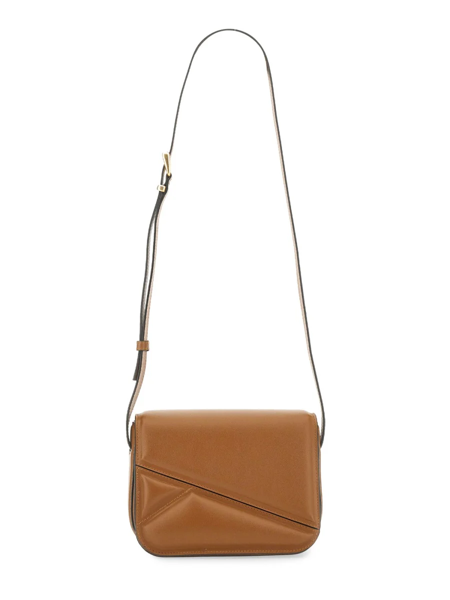WANDLER Oscar Trunk Medium Crossbody Bag in Fiber