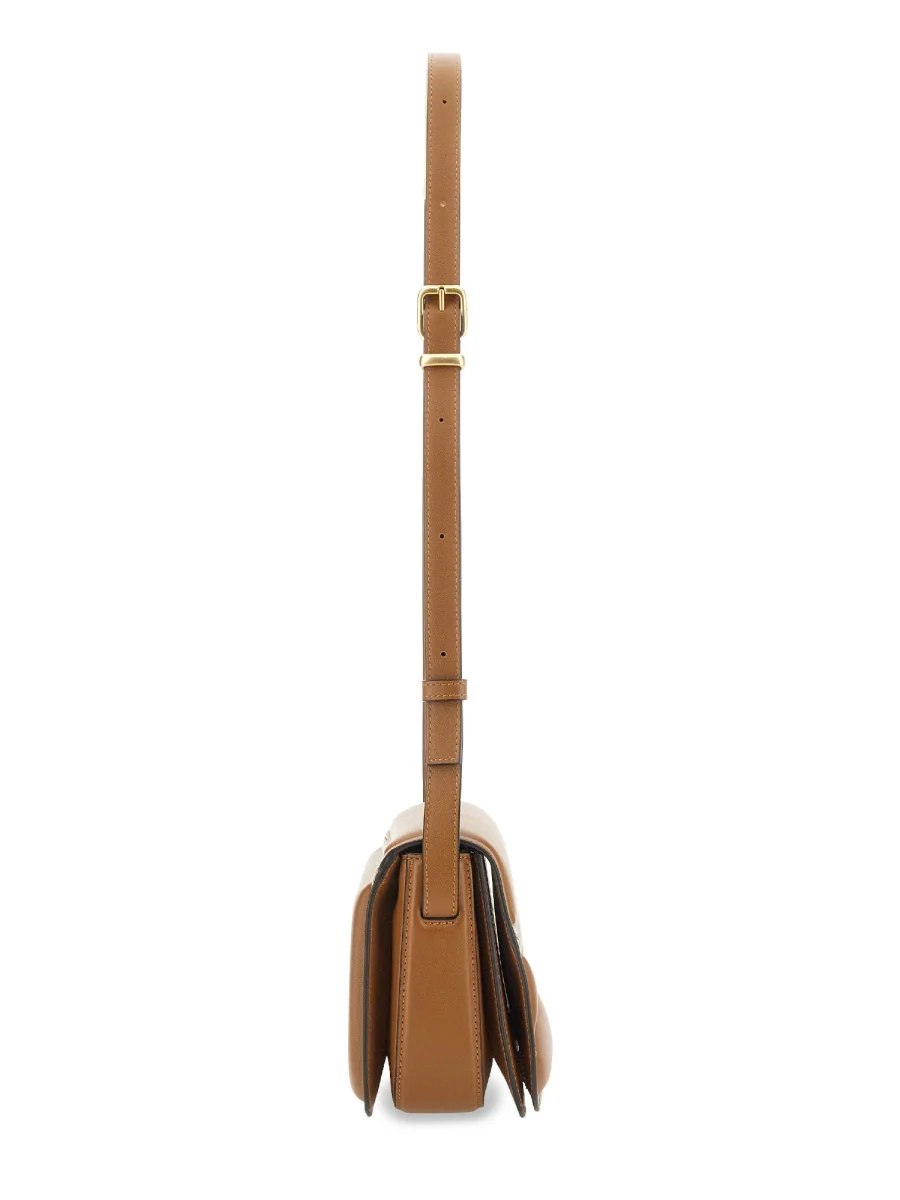 WANDLER Oscar Trunk Medium Crossbody Bag in Fiber - Image 4