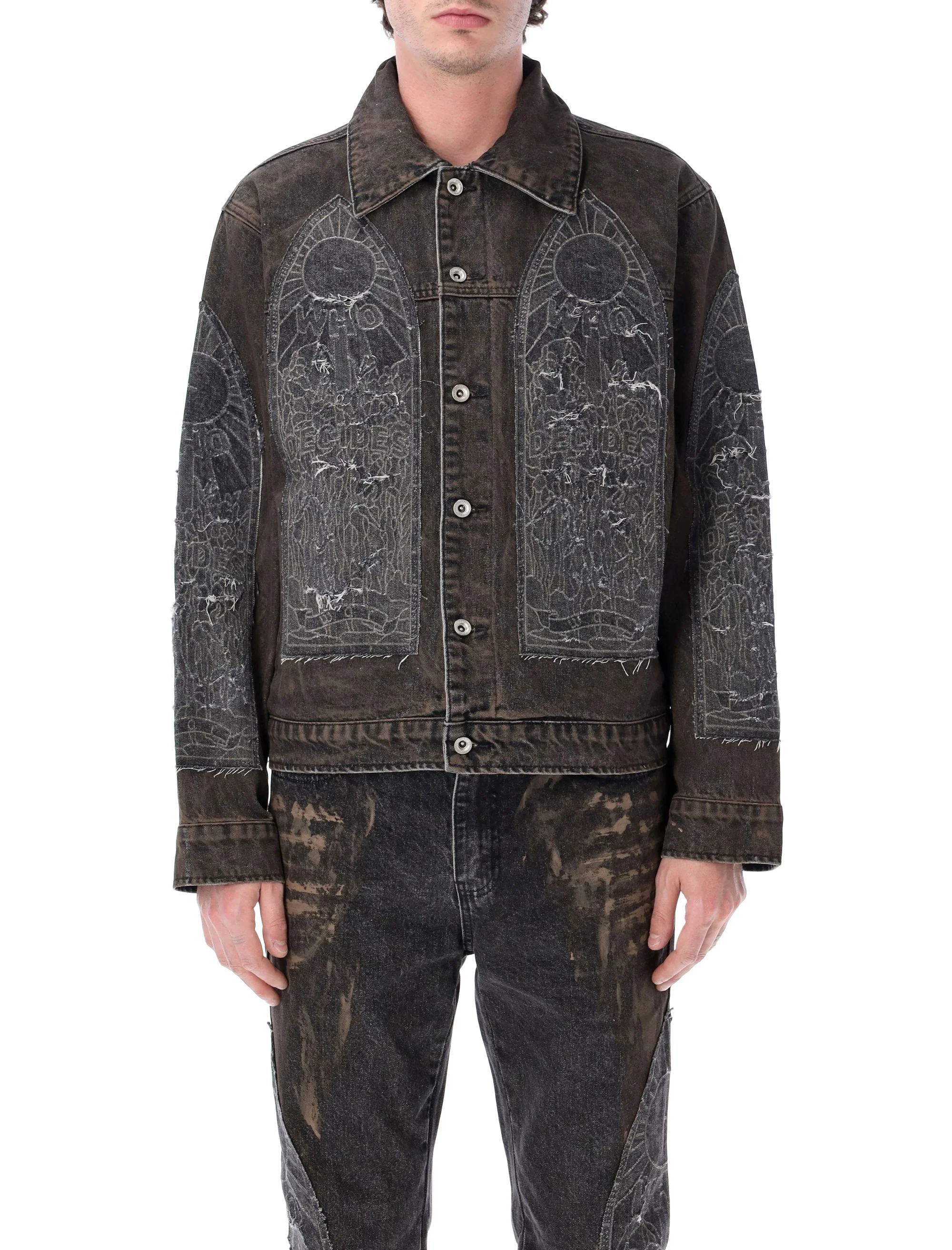 Who Decides War Unisex Distressed Military Coat