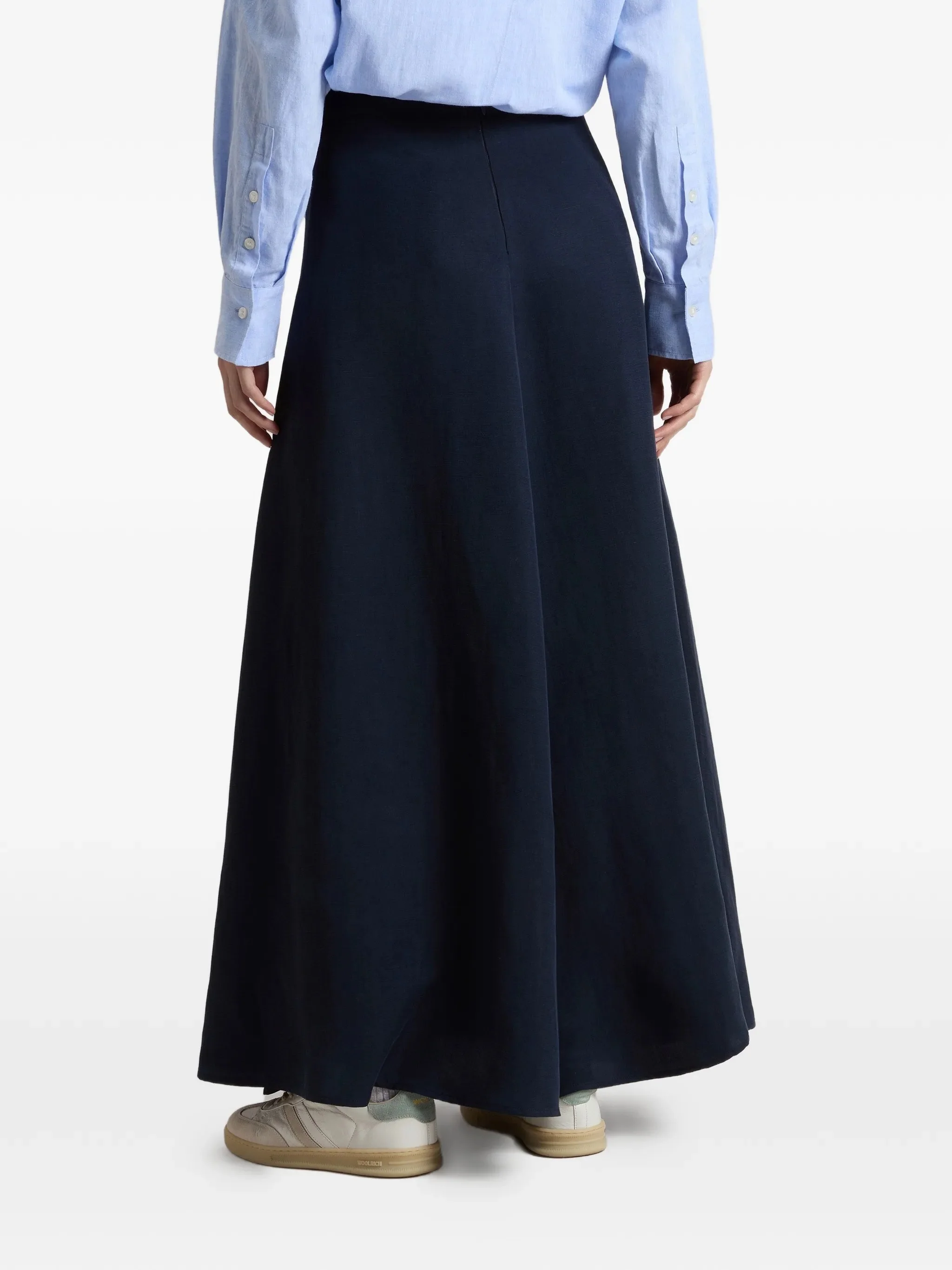 Woolrich High Waist Mini Skirt with Stanelled Zip Fastening - Size S - Image 3