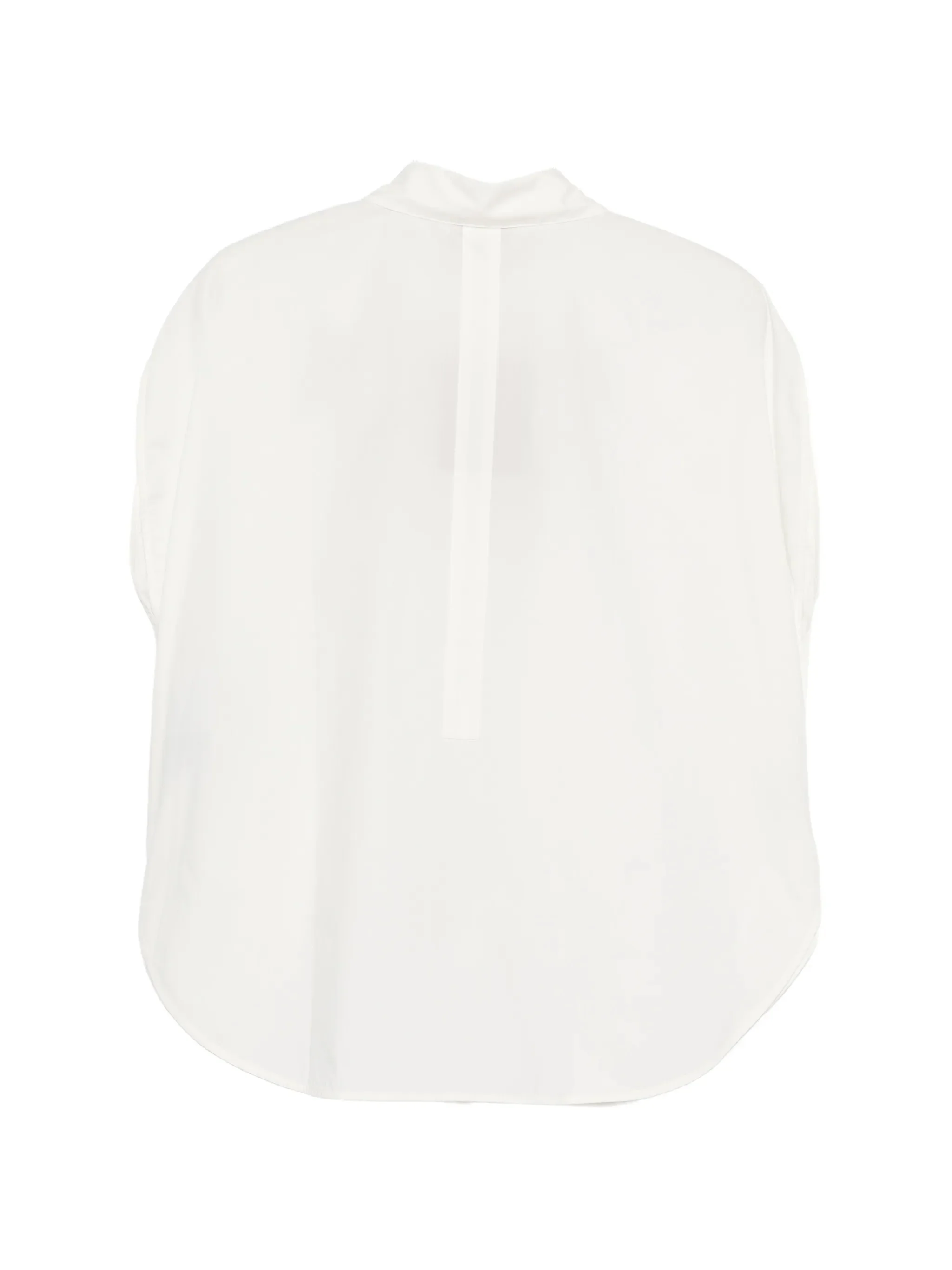 Woolrich Sleeveless Oversized Poplin Shirt for Women - Image 2