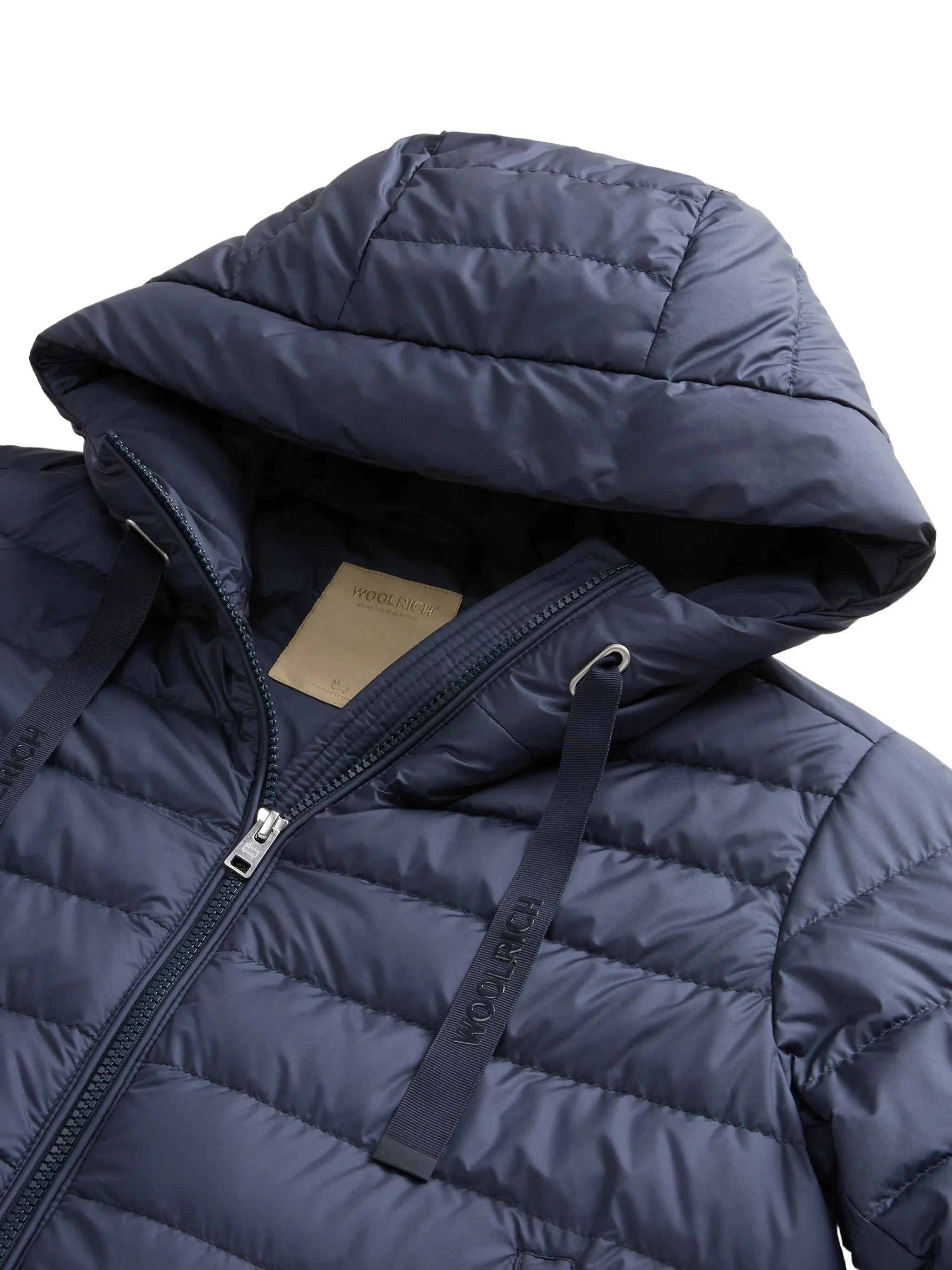 Woolrich Women's Adjustable Hooded Quilted Coat - Size S - Image 6