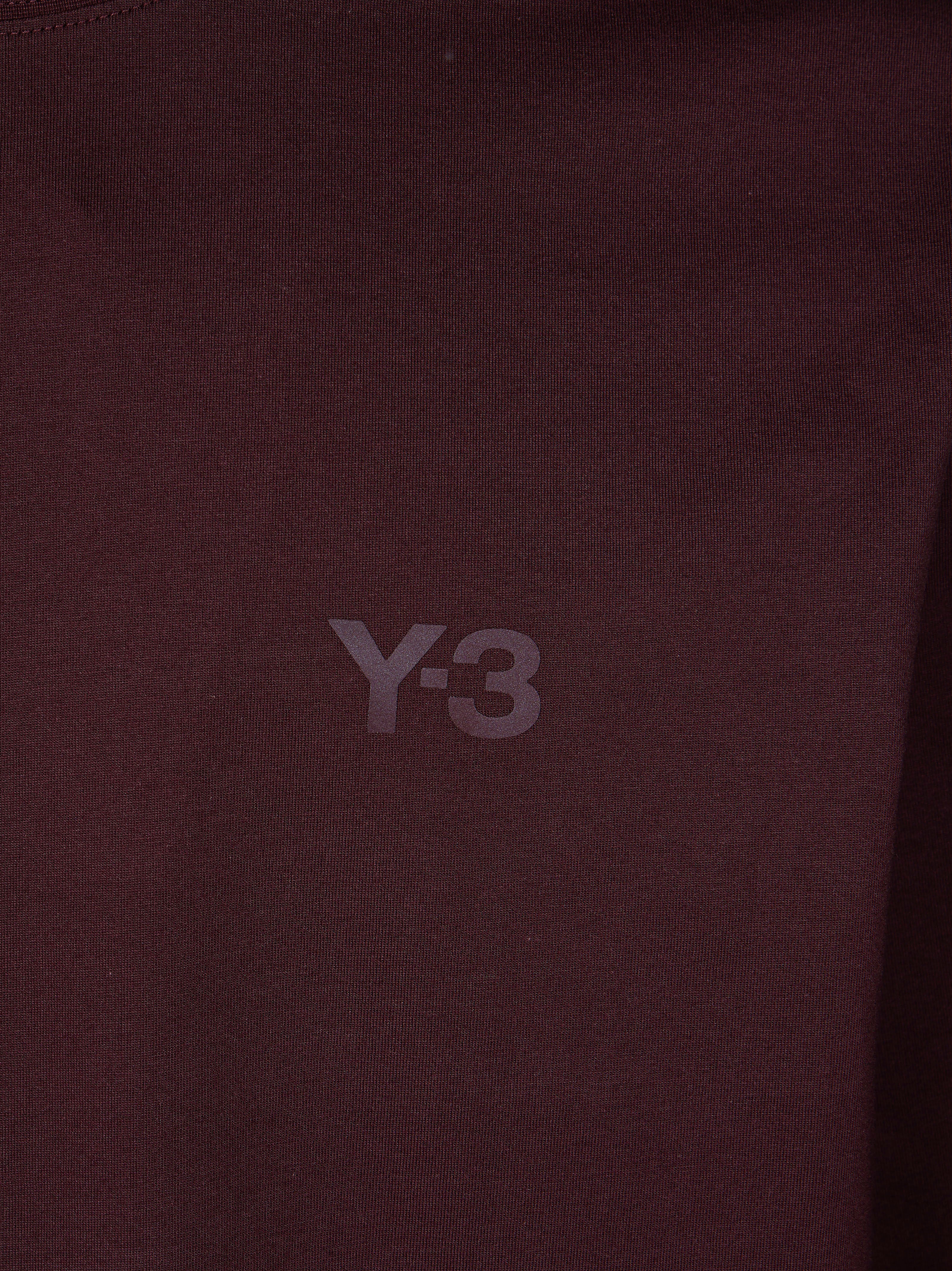 Y-3 Men’s Long Sleeve Cotton T-Shirt - Image 3