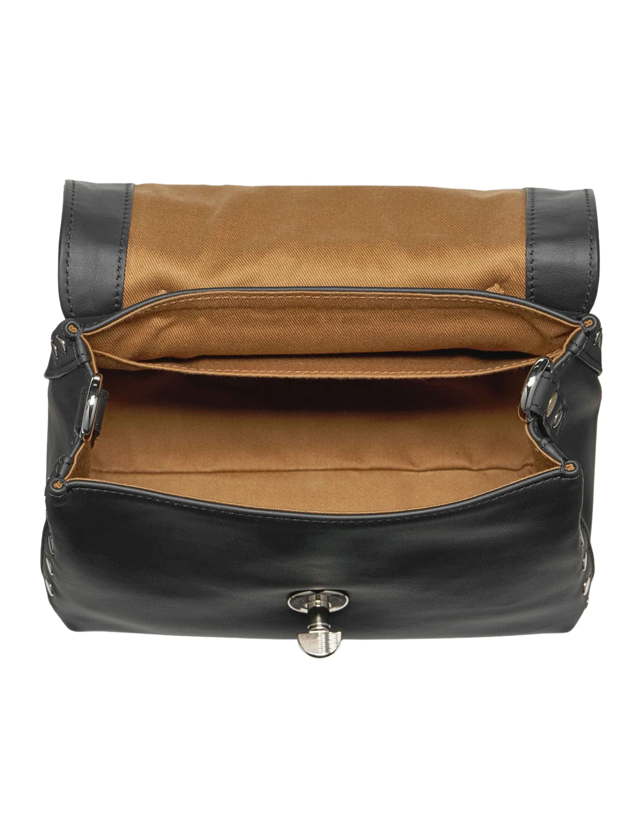 Zanellato BABY POSTINA® MESSENGER BAG in TUMBLED LEATHER - Image 4