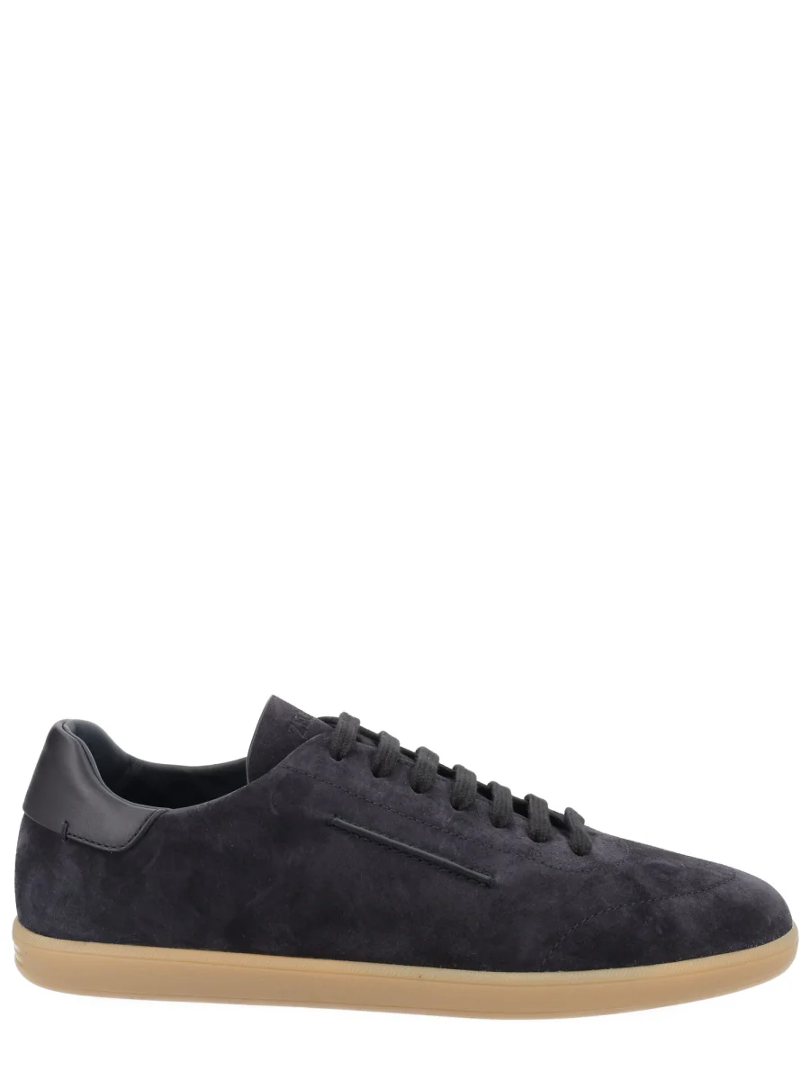 ZEGNA Suede Leather Sneakers