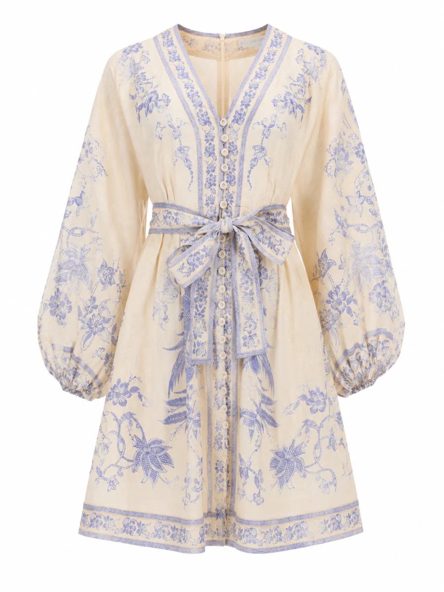 Zimmermann 100% Linen Dress