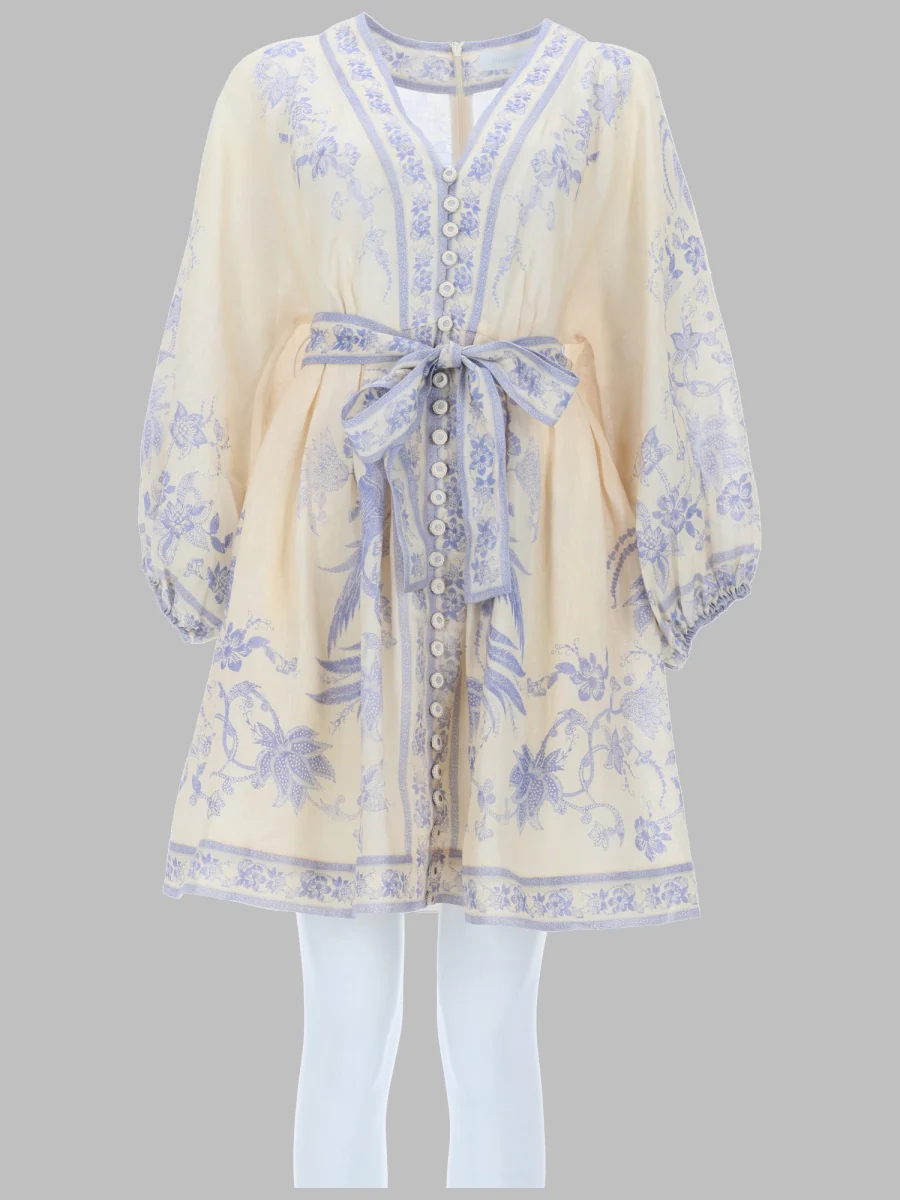 Zimmermann 100% Linen Dress - Image 2