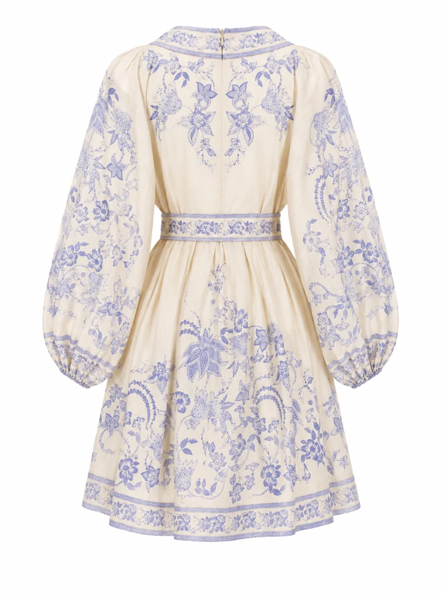 Zimmermann 100% Linen Dress - Image 4