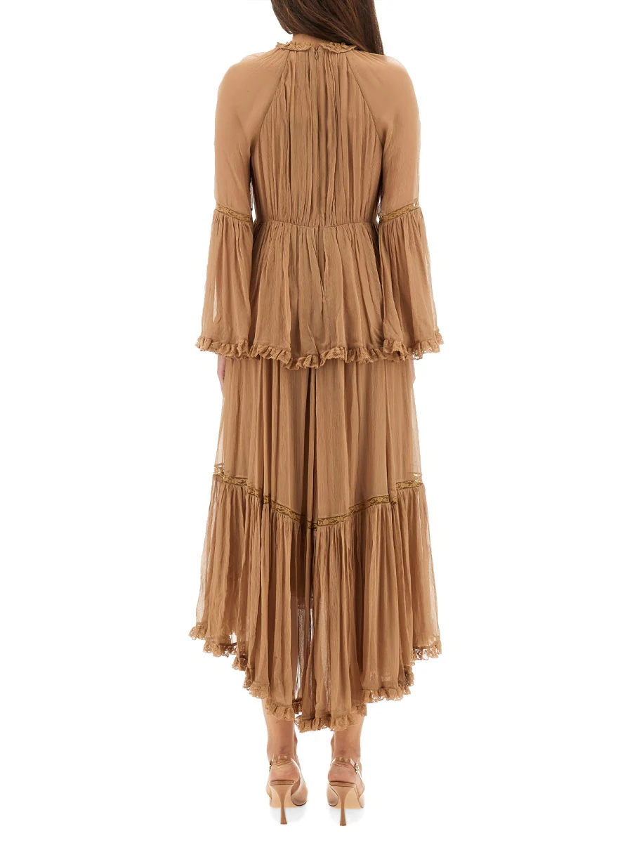ZIMMERMANN Viscose Hypnotic Peplum Dress - Image 7